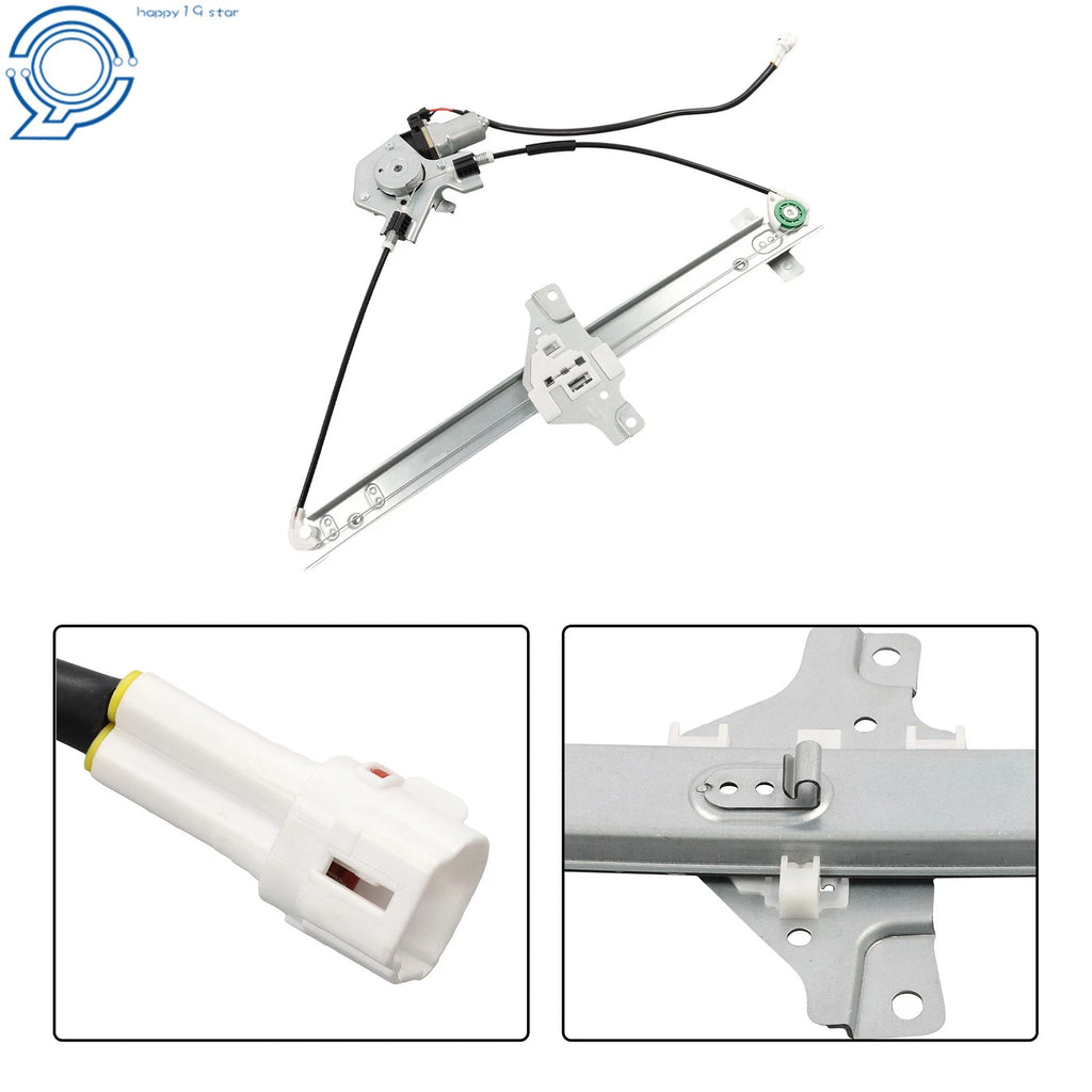 Power Window Regulator w/Motor 2-Pin for Toyota RAV4 (1998–2000) Front Left