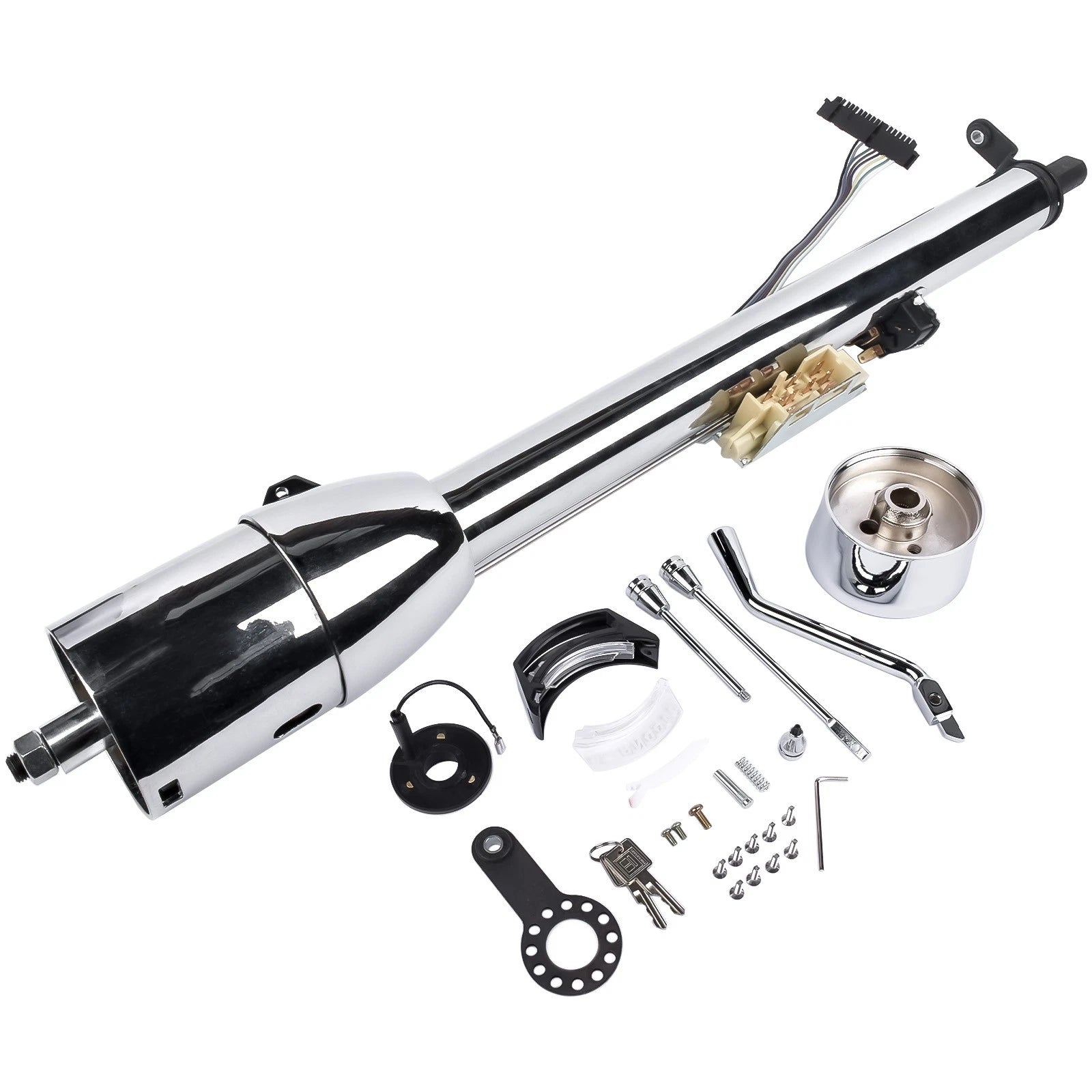 30" Tilt Steering Column for GM Vehicles (Chromed)