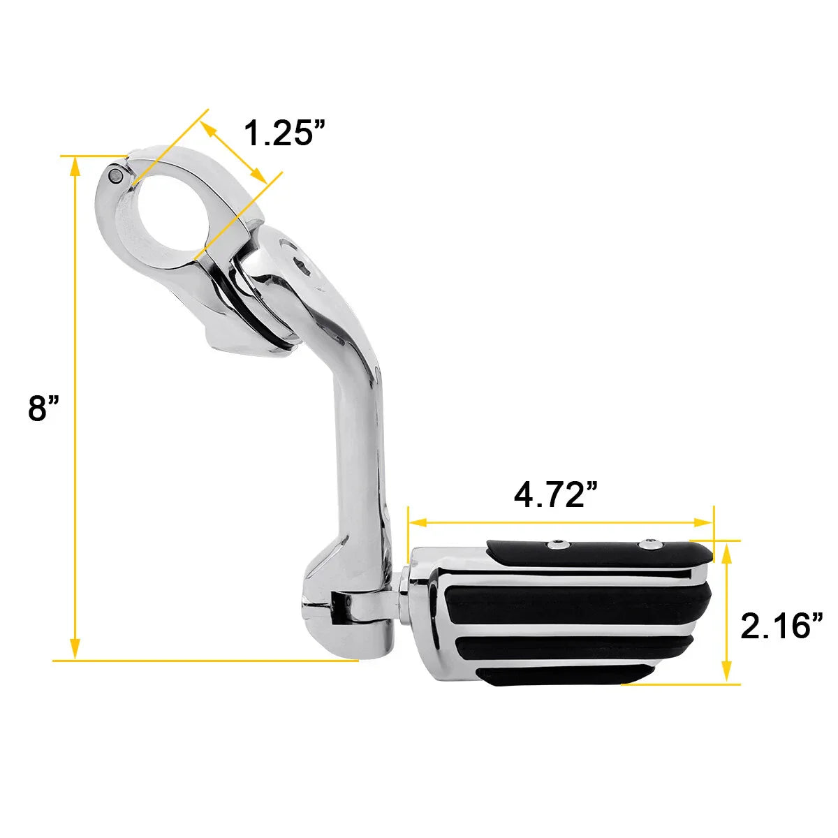 Engine Guard Highway Foot Pegs for Harley Road King, Street Glide (2009-2023)