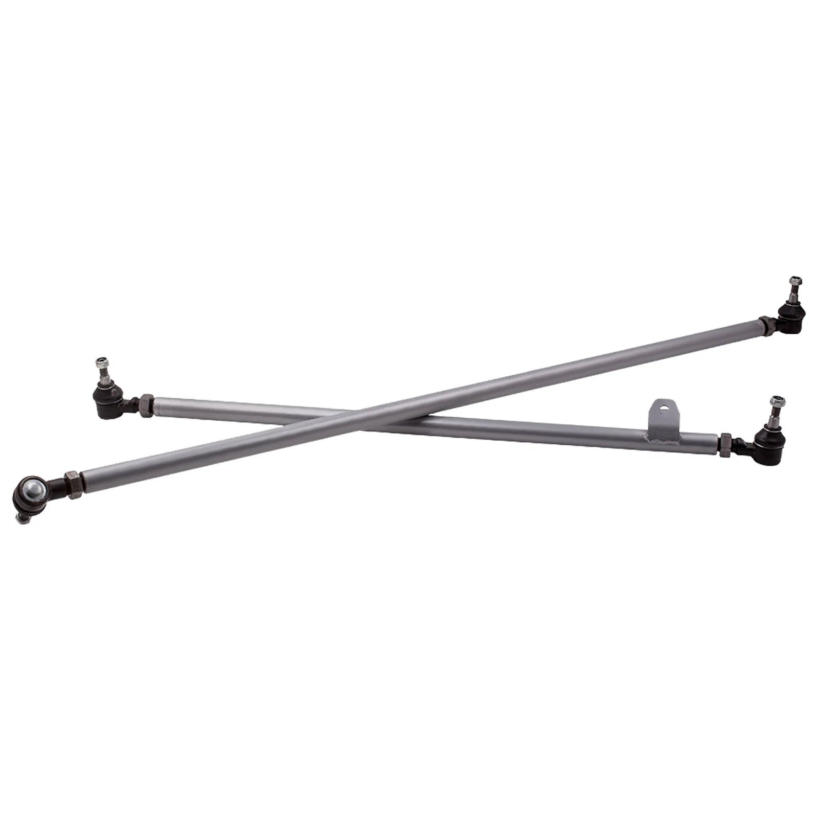Pair Front Drag Link & Track Tie Rod Bar for Land Rover Discovery (1999–2004)