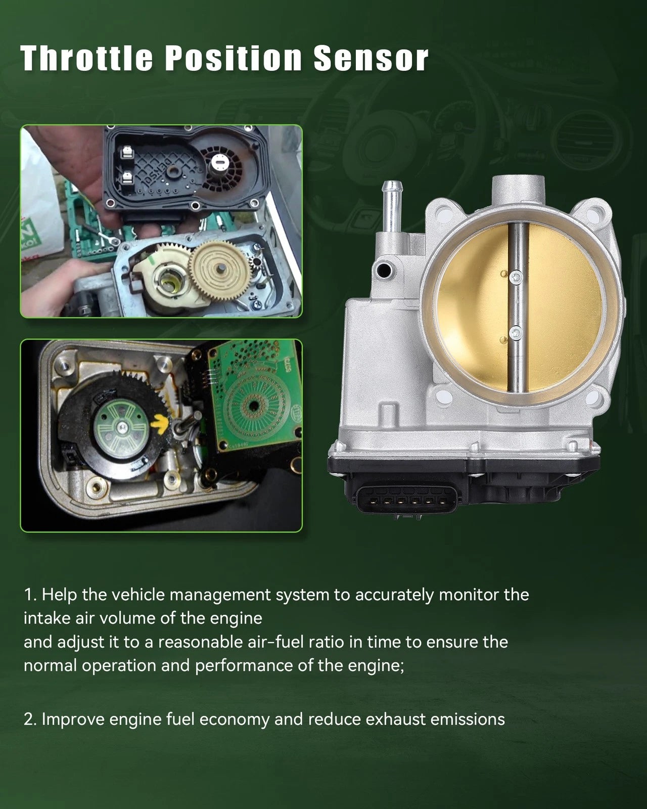 Throttle Body for Infiniti M56 Q70 Q70L FX50 QX70 5.0L 5.6L (2011–2019)