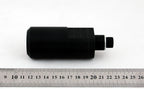 Frame Sliders Crash Protector for Yamaha YZF R1 (2004–2006) No Cut Black FP UK
