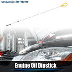 Engine Oil Level Indicator Dipstick for Audi TT Quattro (2008–2015) No. 06F115611F