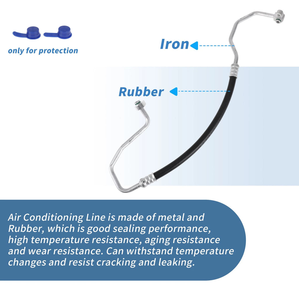 A/C Refrigerant Liquid Hose for Toyota Land Cruiser (1998–2007) No. 8870360240