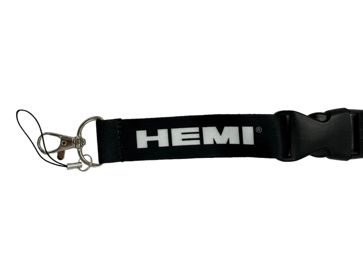 HEMI Logo Keychain Lanyard for Chrysler Dodge Jeep Ram (2009–2021)