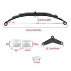 Tandem Trailer Axle Suspension Kit for 3500lbs Trailer (Year Range)