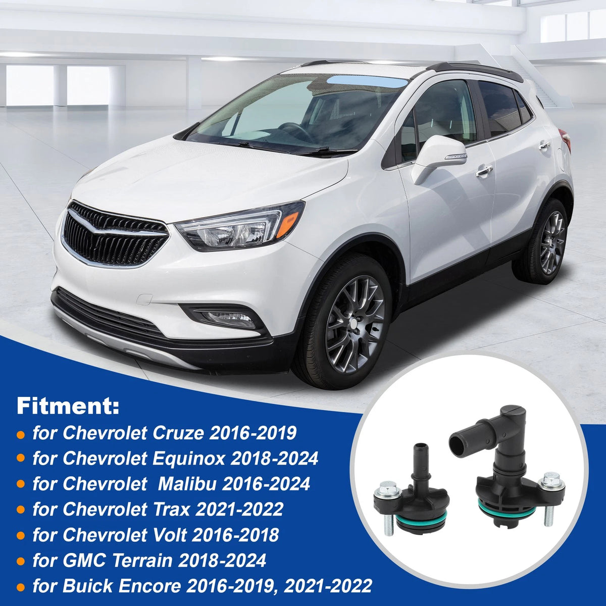 PCV Valve Set for Chevrolet Cruze Equinox Malibu Trax Volt (2011–2019)