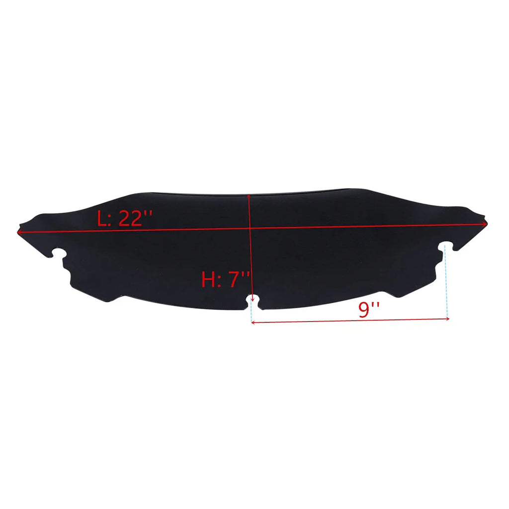 5" 7" 10.5" Front Windshield for Harley Tri Street Electra Glide (2014-2024)