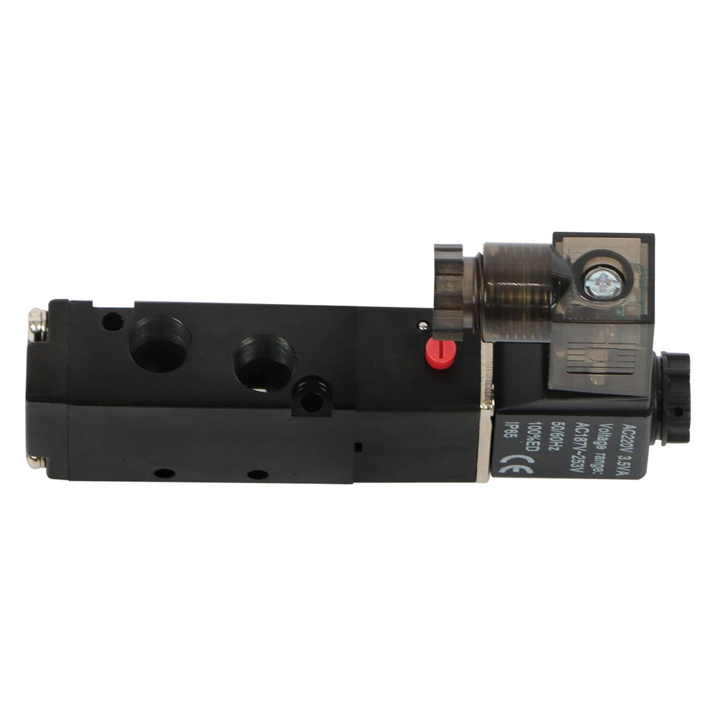 5 Way Directional Control Air Cylinder Solenoid Valve for 24V DC Systems
