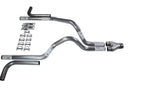 2.5" Dual Exhaust Kit for Dodge Dakota (1997–2005) - Y Pipe, Side Exit