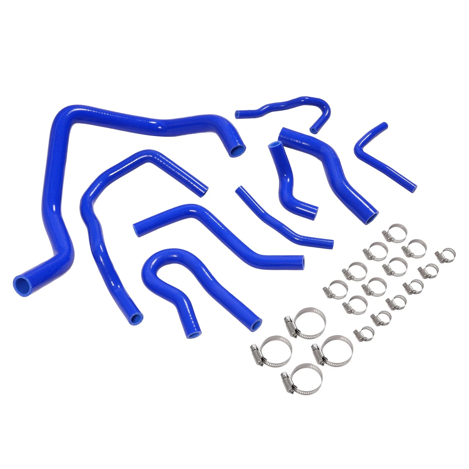 Blue Silicone Radiator Hose Kit for Honda Civic (1992–2000)