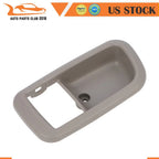 2X Inside Door Handle Bezels for Toyota Tundra (2000–2006) Gray