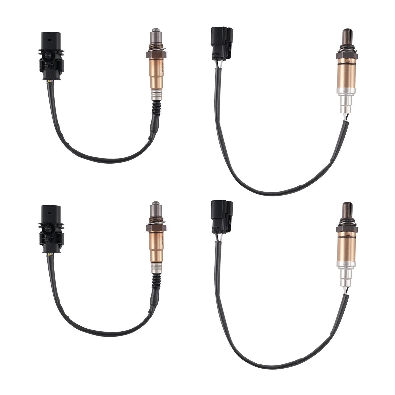 Set of 4 Oxygen O2 Sensors for Ford F-350 Super Duty (2012–2020)