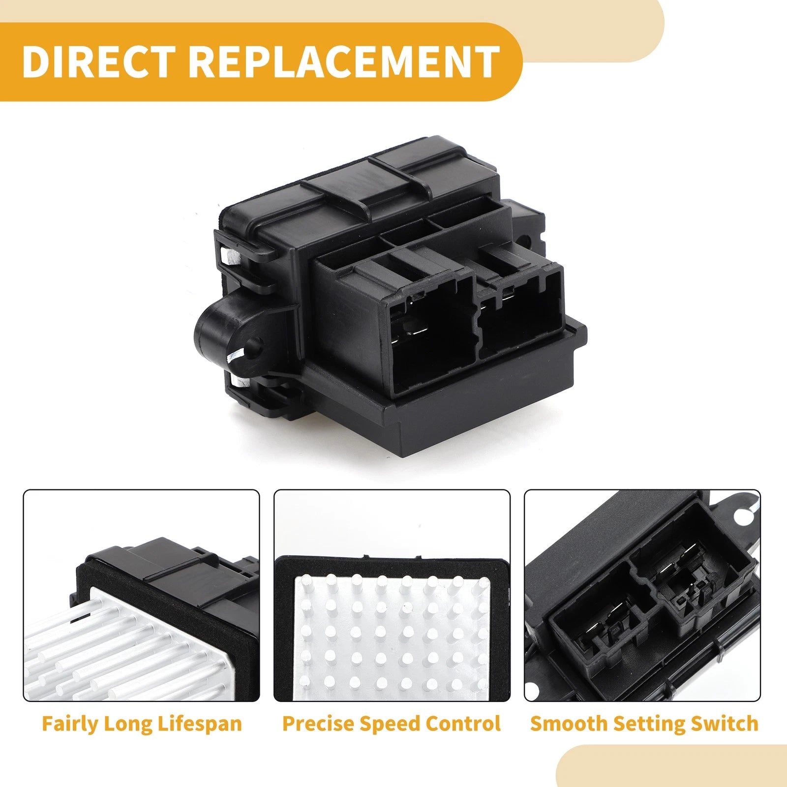 HVAC Blower Motor Resistor No. 13598090 for Buick Enclave (2008–2017)