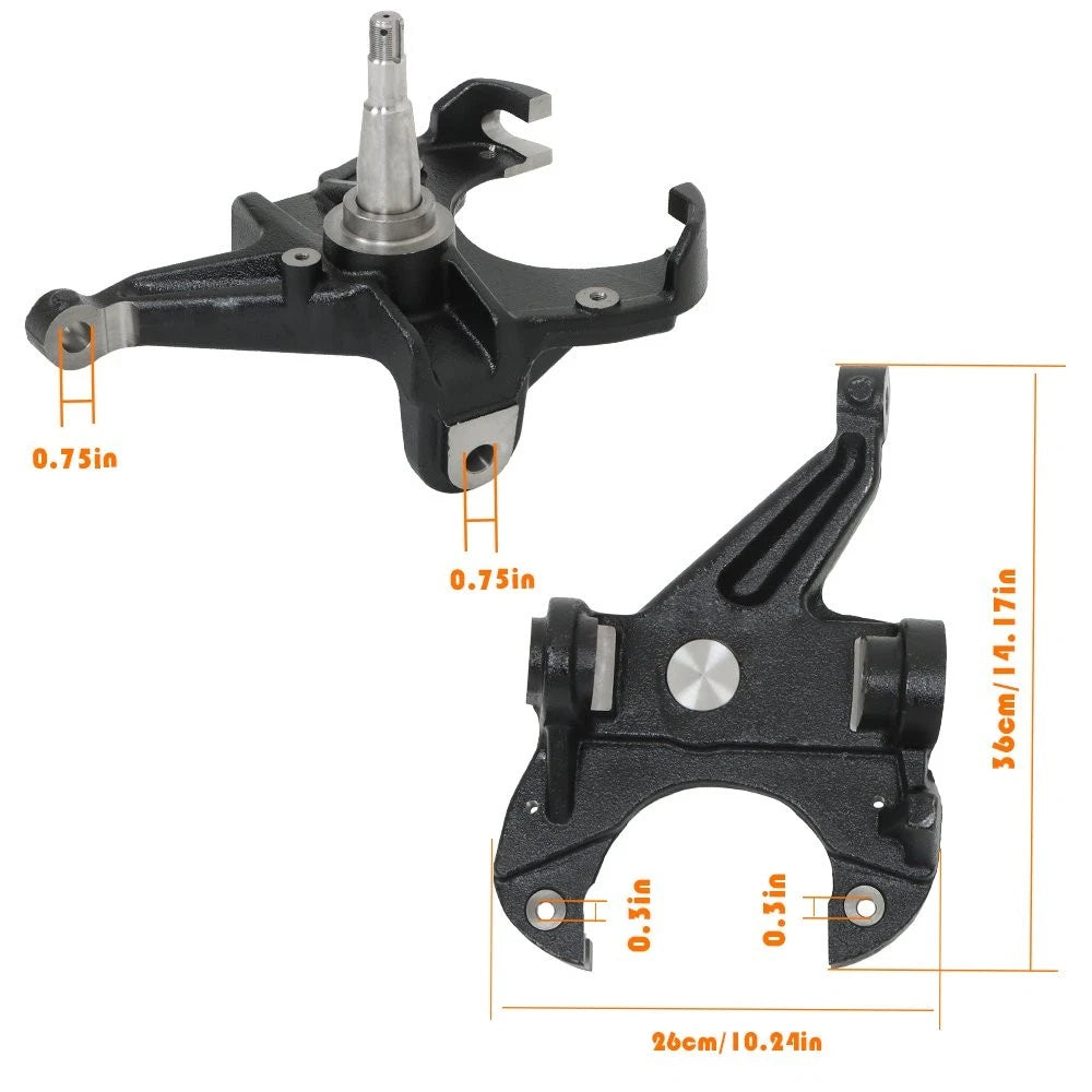 2.5" Drop Spindles for Chevy C10 (1973-1987)