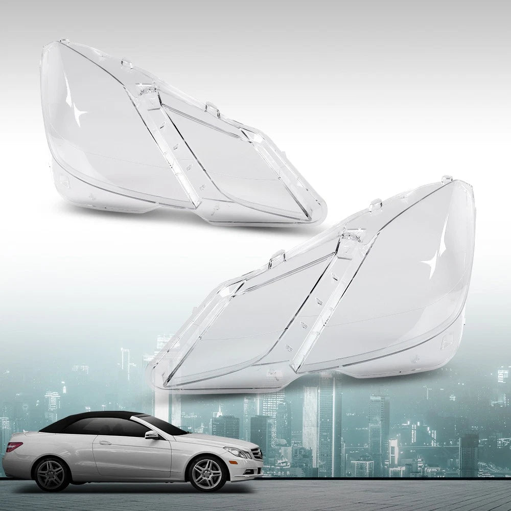 Headlight Lens Cover for Mercedes Benz E-Class W207 C207 (2010–2013)