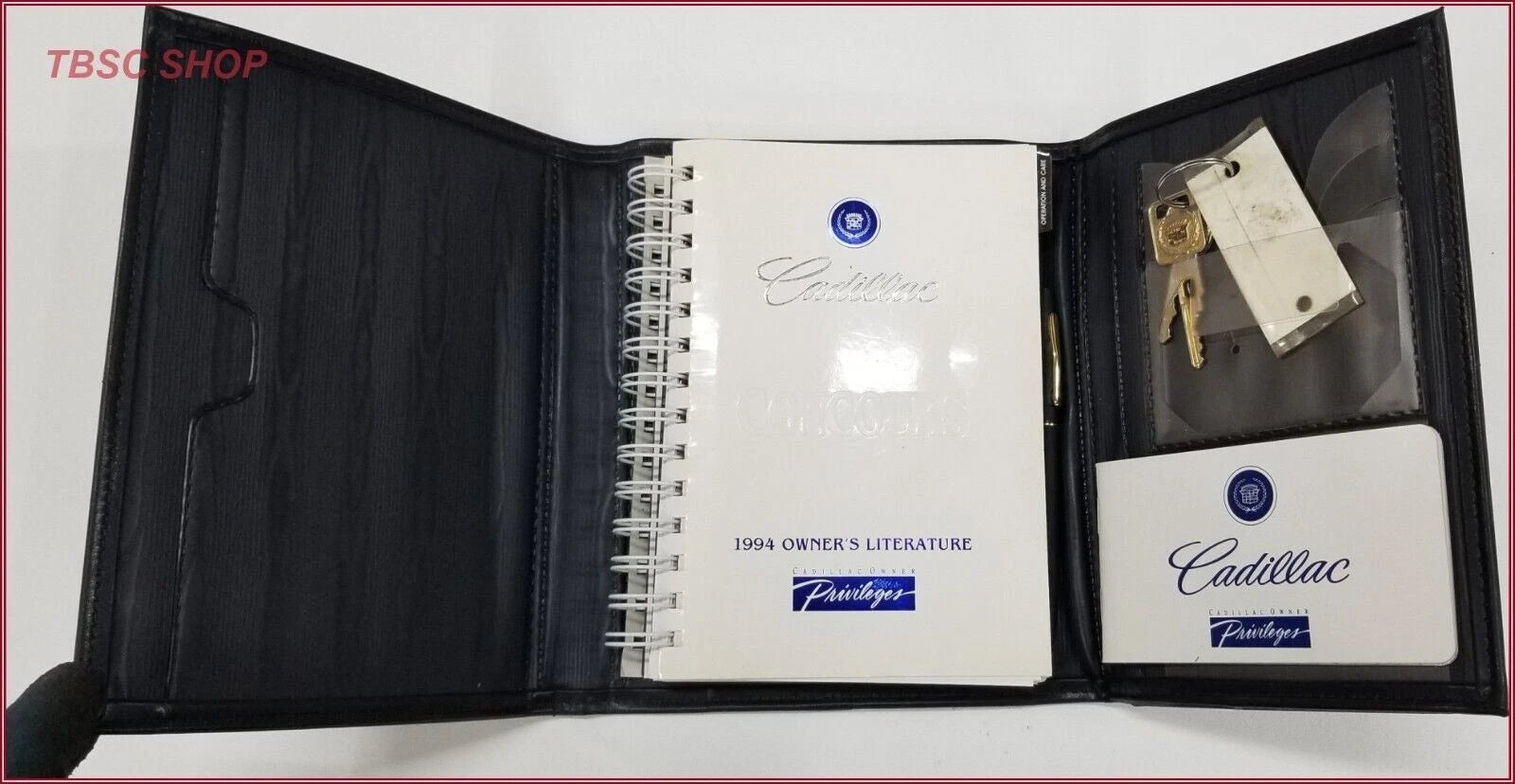 Owners Manual Handbook Case for Cadillac Deville Concours (1994)