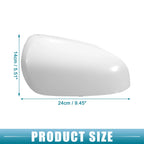 Rearview Mirror Cover for Toyota Prius C (2012–2018) Right Door White