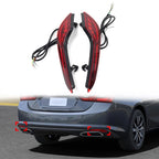 Rear Bumper Tail Lights Turn Signal for Chevrolet Malibu XL (2019–2023) Red