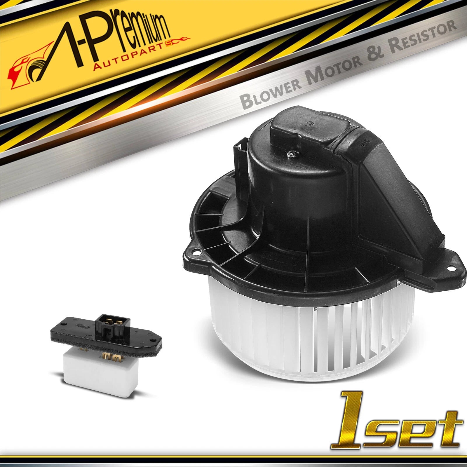 HVAC Blower Motor & Resistor Kit for Jeep Grand Cherokee (2002–2004)