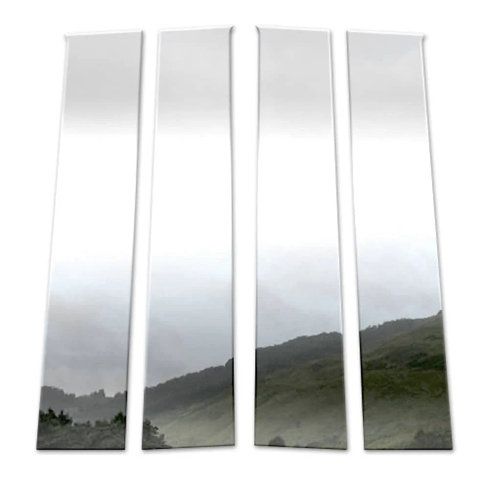 Diamond Grade 4pc Pillar Post Covers for 2014-18 Chevy Silverado Double/Crew Cab