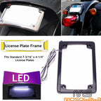 LED License Plate Frame Light for Harley Dyna Sportster Touring (2006-2023)