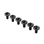 6 x Black Titanium M6x15mm Torx Head Bolts for Bike Motorcycle