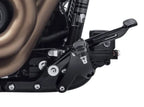 OEM Black Extended Reach Forward Control Kit for Harley M8 Softail (2018–2024)