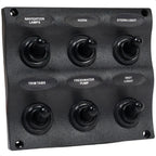6 Gang Toggle Switch Panel for Marine Applications (FO2652)