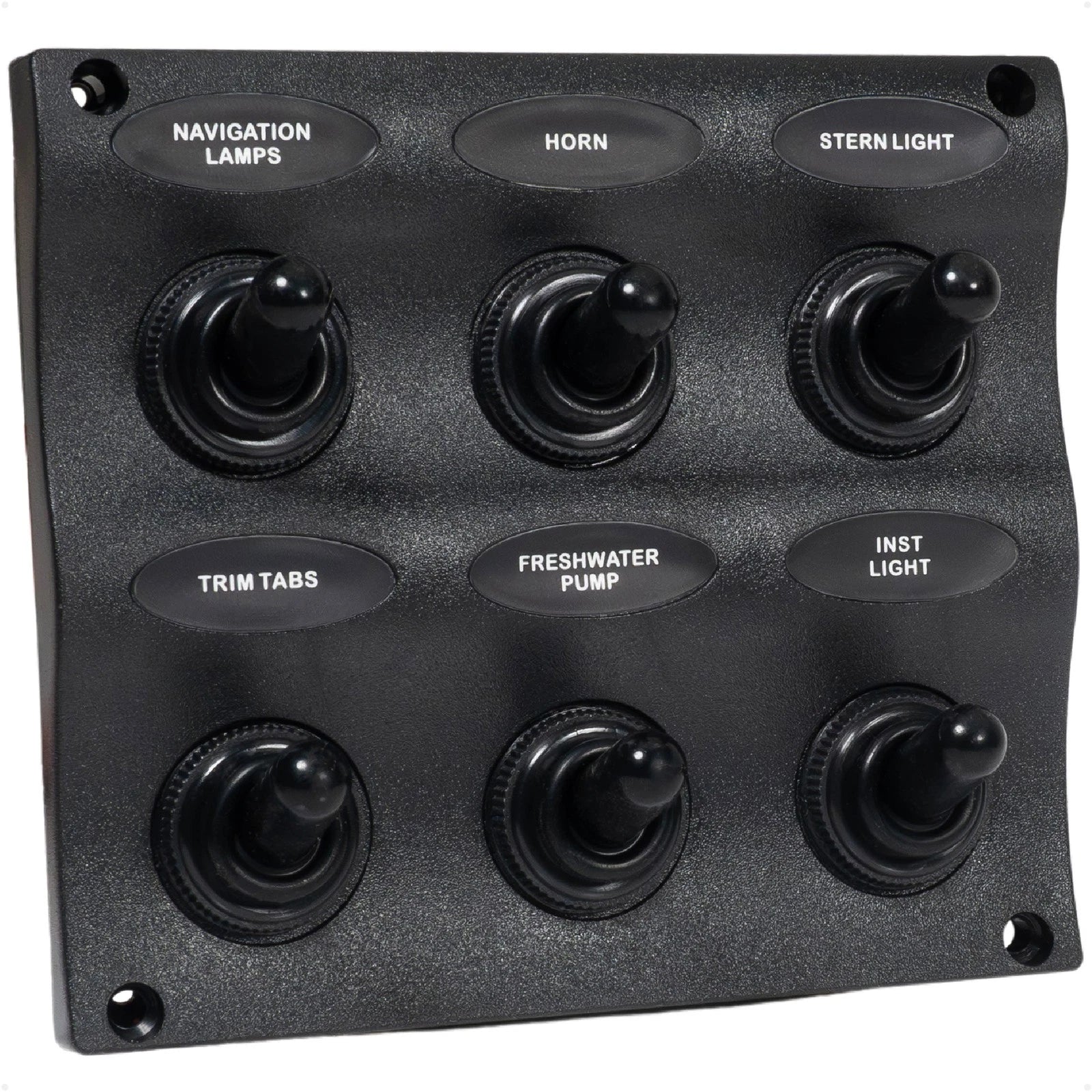 6 Gang Toggle Switch Panel for Marine Applications (FO2652)