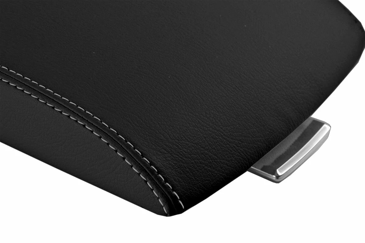 Armrest Cover for Ford Flex (2009–2019) Leather Gray Stitch