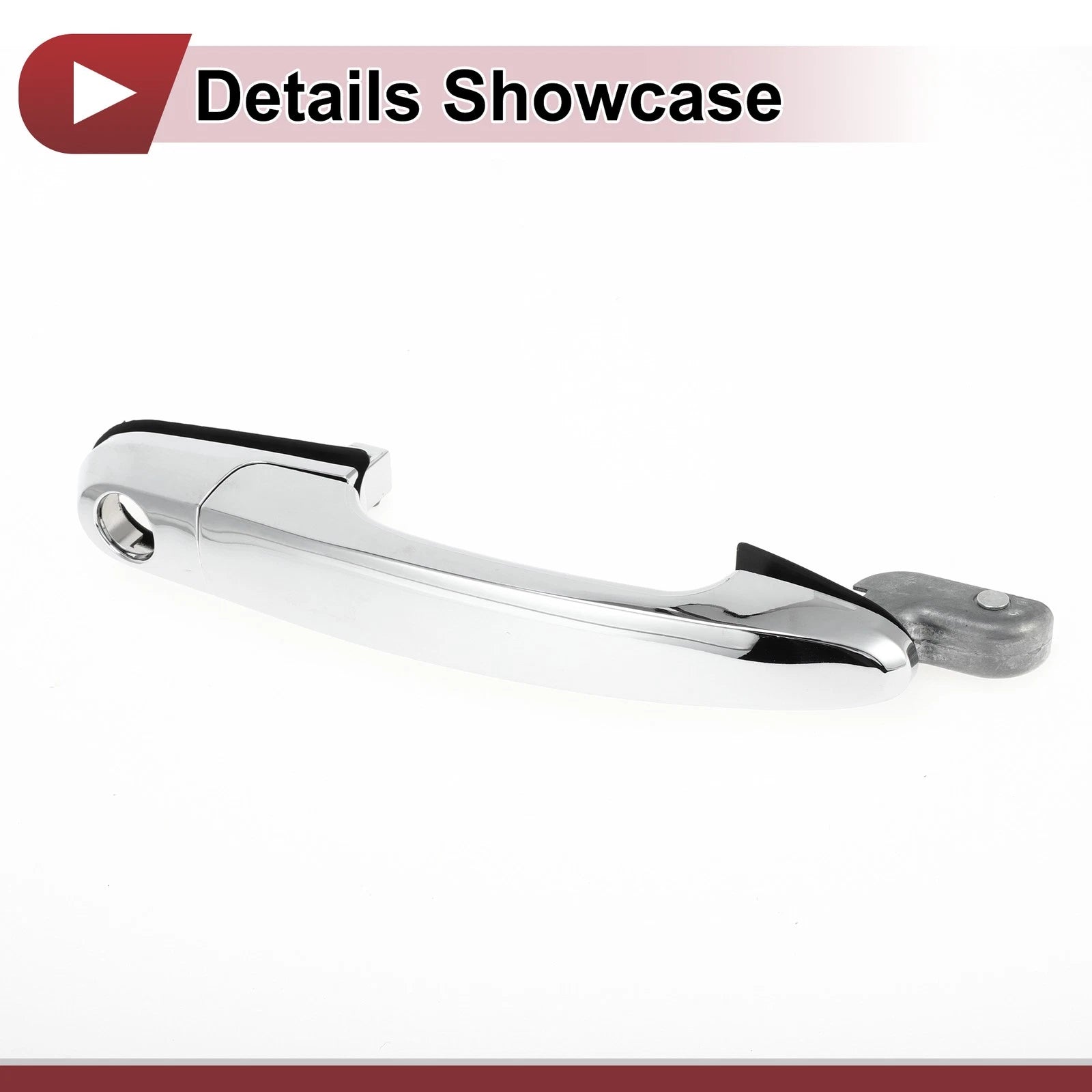 Car Door Handle Grip for Hyundai Tucson (2016–2023) No. 836602E010 Silver Tone
