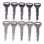 10Pcs Ignition Keys for Toyota Forklift (57591-23330-71, A62597)