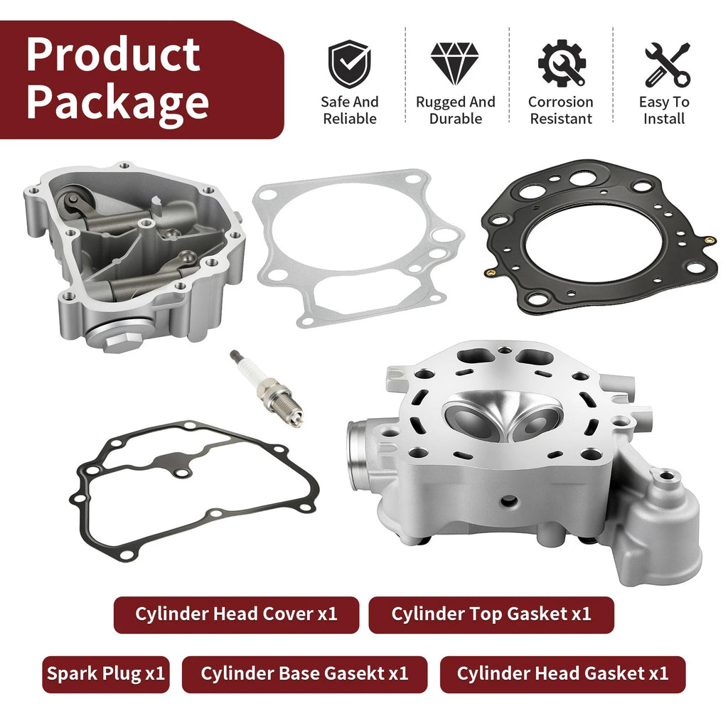 Cylinder Head & Cover Valves Gaskets for Honda Rancher 420 TRX420 (2009–2024)