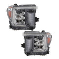 Full LED Headlights w/ LED Signal for GMC Sierra 2500 HD 3500 HD (2020–2023)