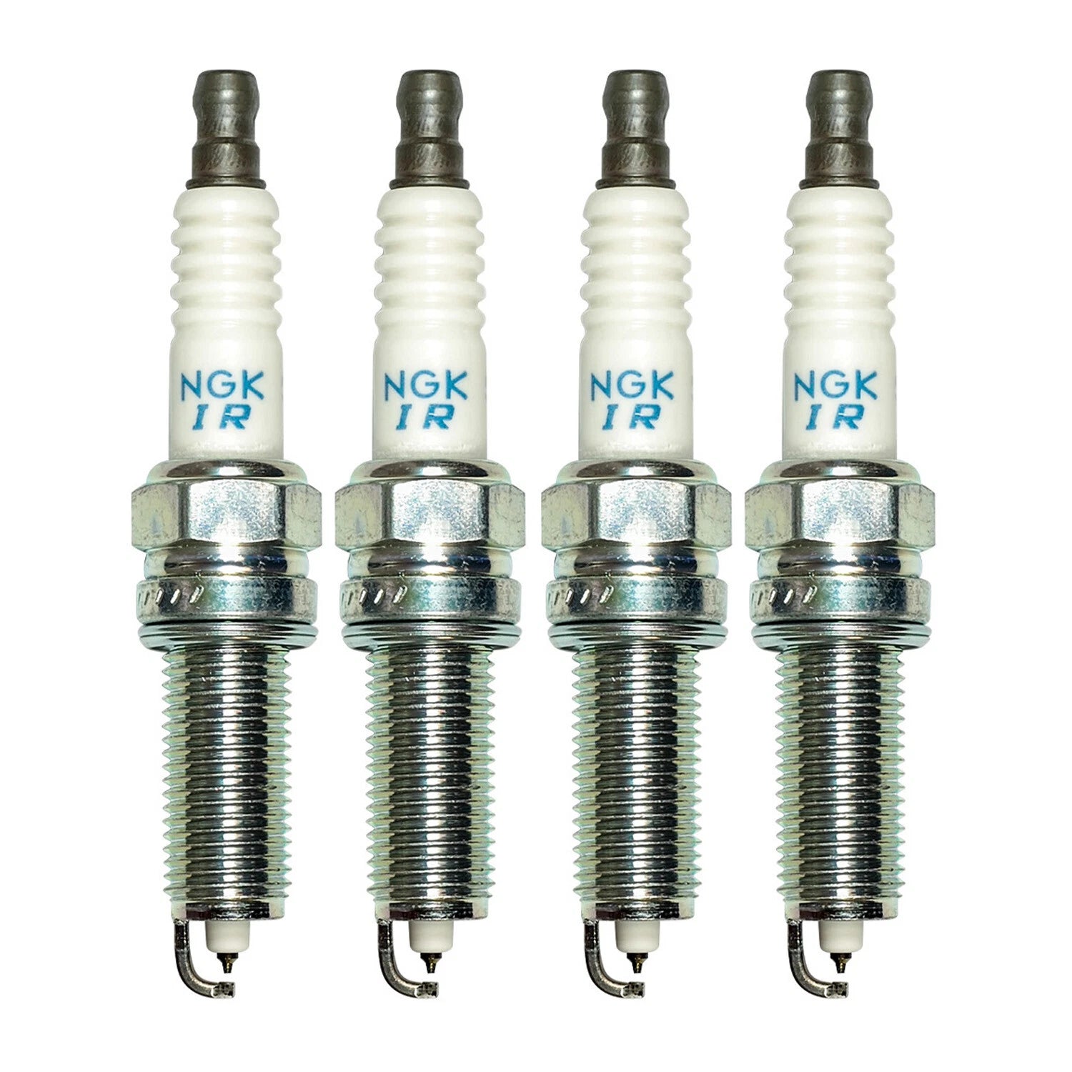 Set of 4 NGK Laser Iridium Spark Plugs 91568 for Hyundai Kia 1.6 L4 (2011–2020)