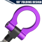 Tow Hook Screw for Mazda 3 (2004–2009) - Purple Round Front Rear Bumper Ring