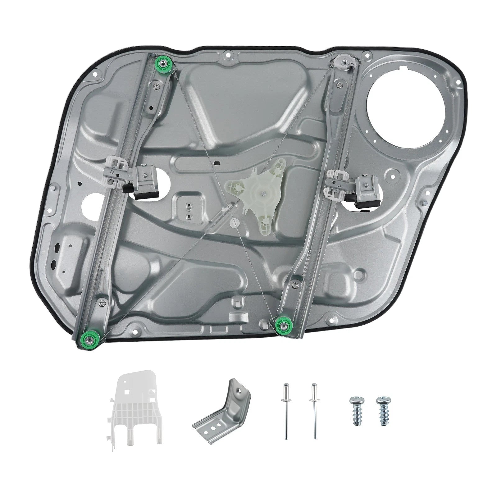 Front Left Power Window Regulator with Motor for Hyundai Elantra (2009–2012)