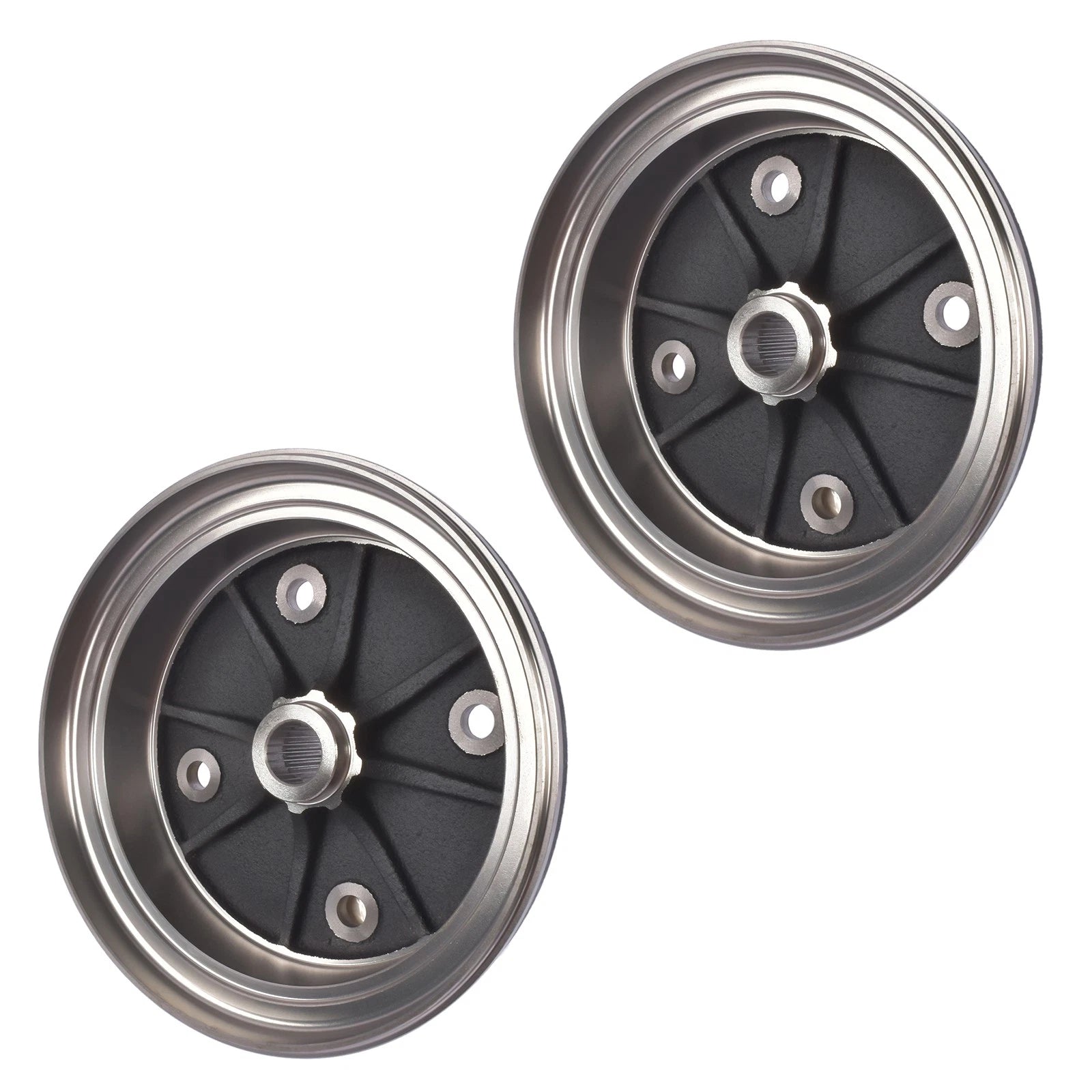 2X Rear Brake Drums for Kawasaki Mule (1998-2009)