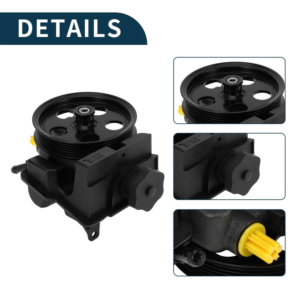 Power Steering Pump with Pulley for Ford Focus 2.0L L4 (2006–2011) No. 6S4Z3A674A