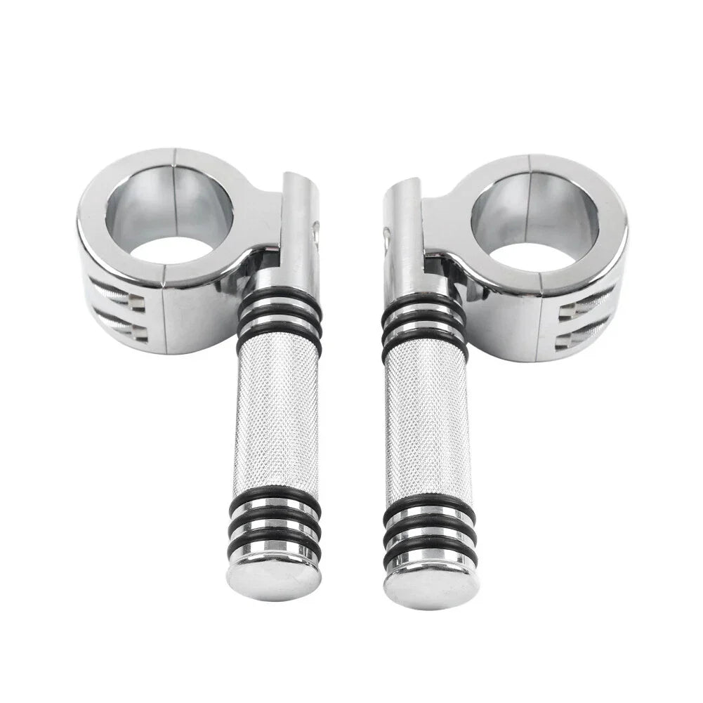 1-1/2" 38MM Engine Crash Bar Footpeg Clamp for Harley