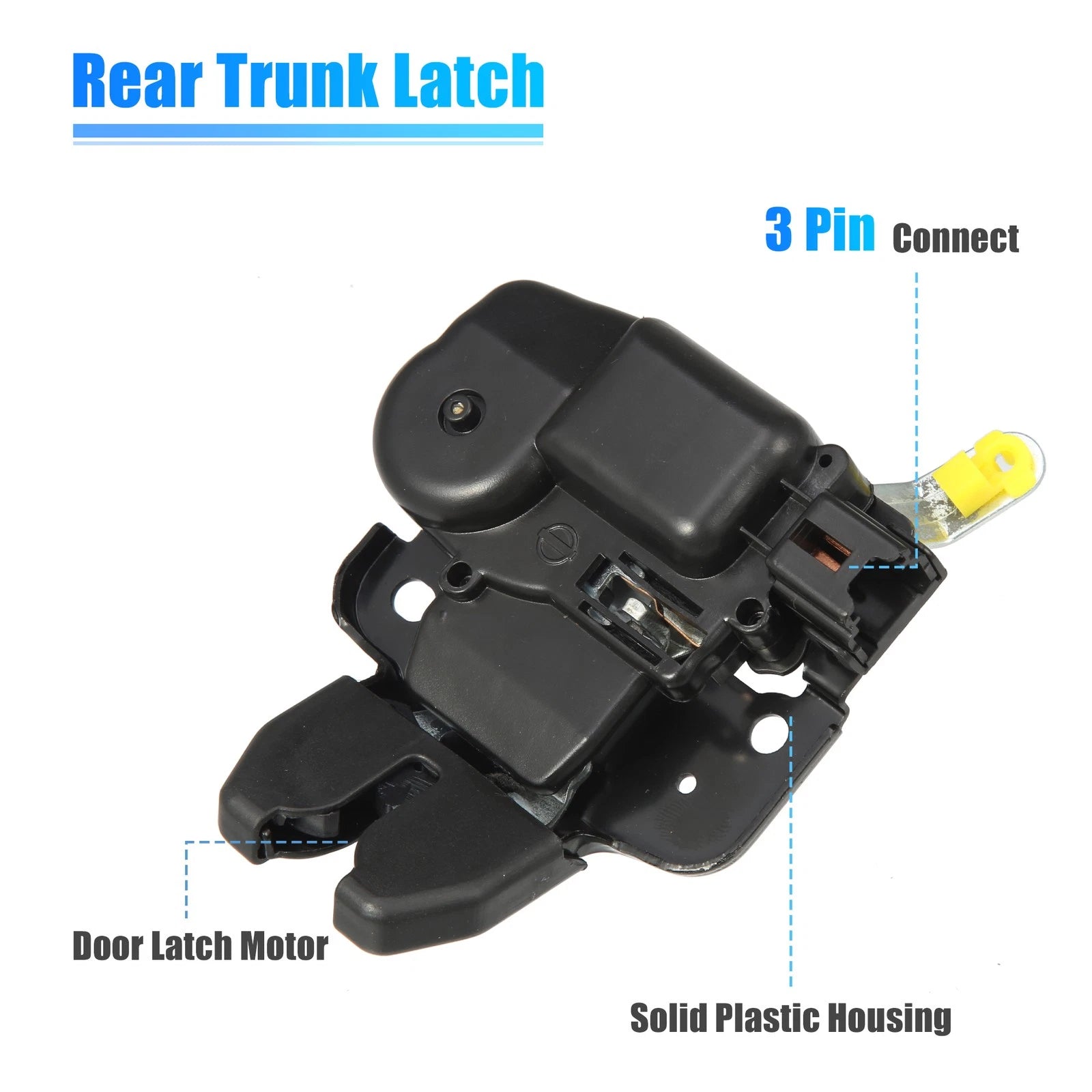 Tailgate Latch Actuator for Nissan Tiida C11 Sedan (2007–2014) 84631-ED400