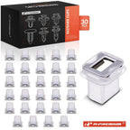 30Pcs Nylon Interior Trim Clips for BMW E38 E39 (1995–2004)