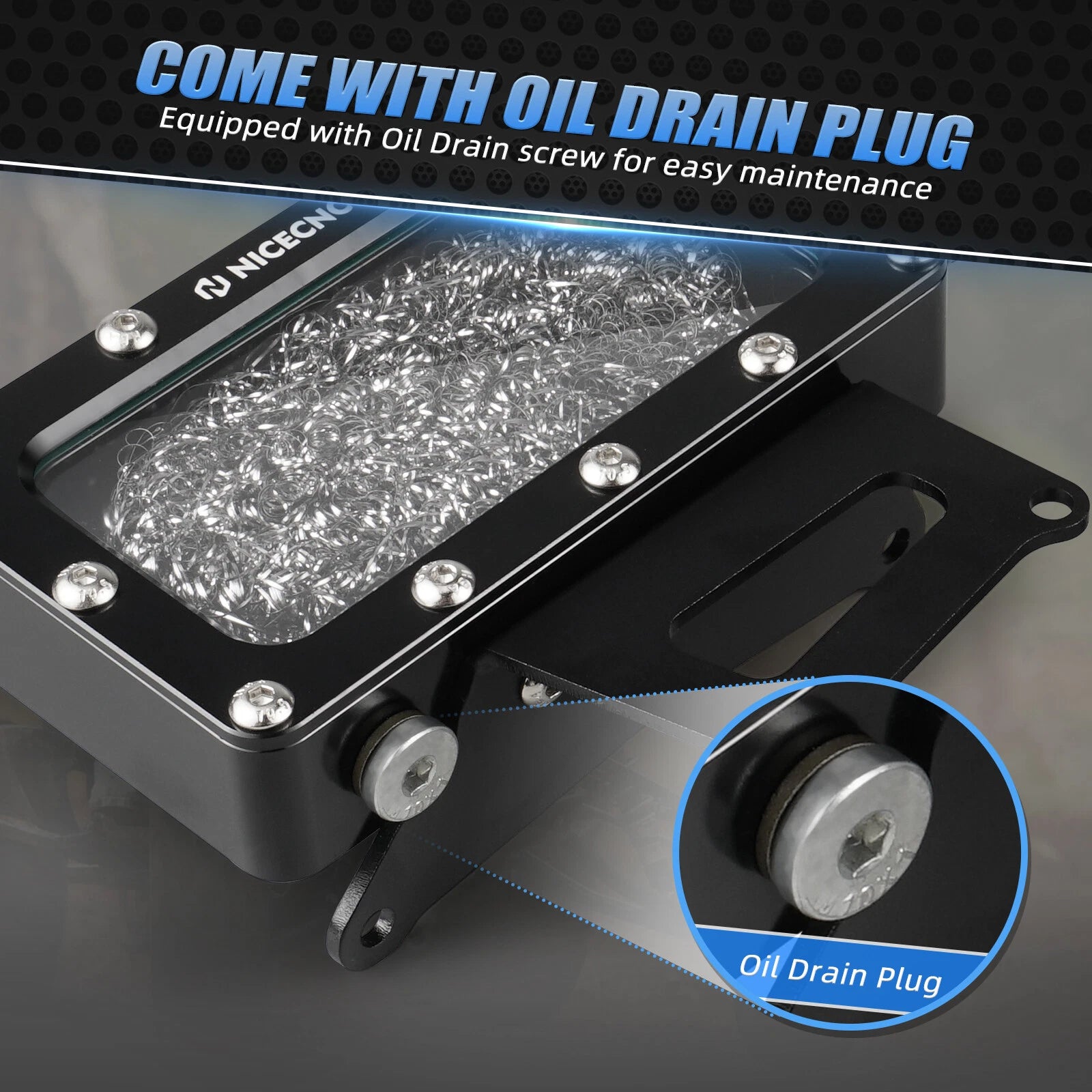 Oil Breather Vent Box with Hose Kit for Yamaha Raptor 700R 700 (2011–2025)
