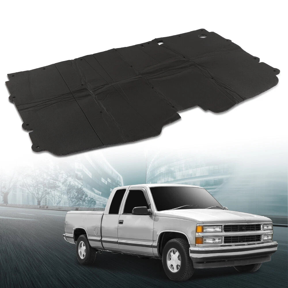 Hood Insulation Pad with Clips for Chevrolet C1500 C2500 C3500 (88–98)