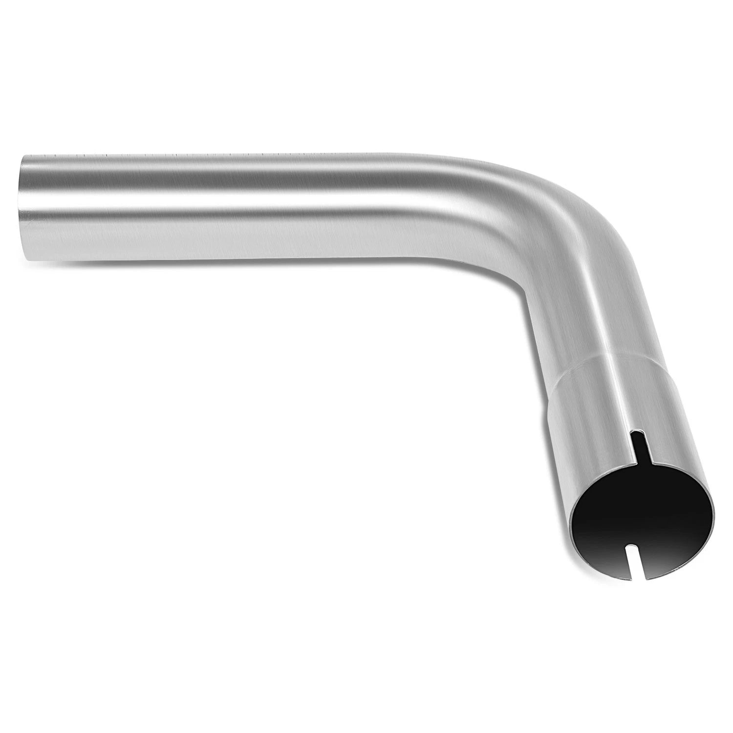 90 Degrees Bend Pipe for Exhaust (2" OD, 18-Gauge Stainless Steel)