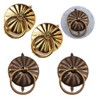 12Pcs 25mm Antique Door Ring Pull Handle for Jewelry Box Dresser Cabinet