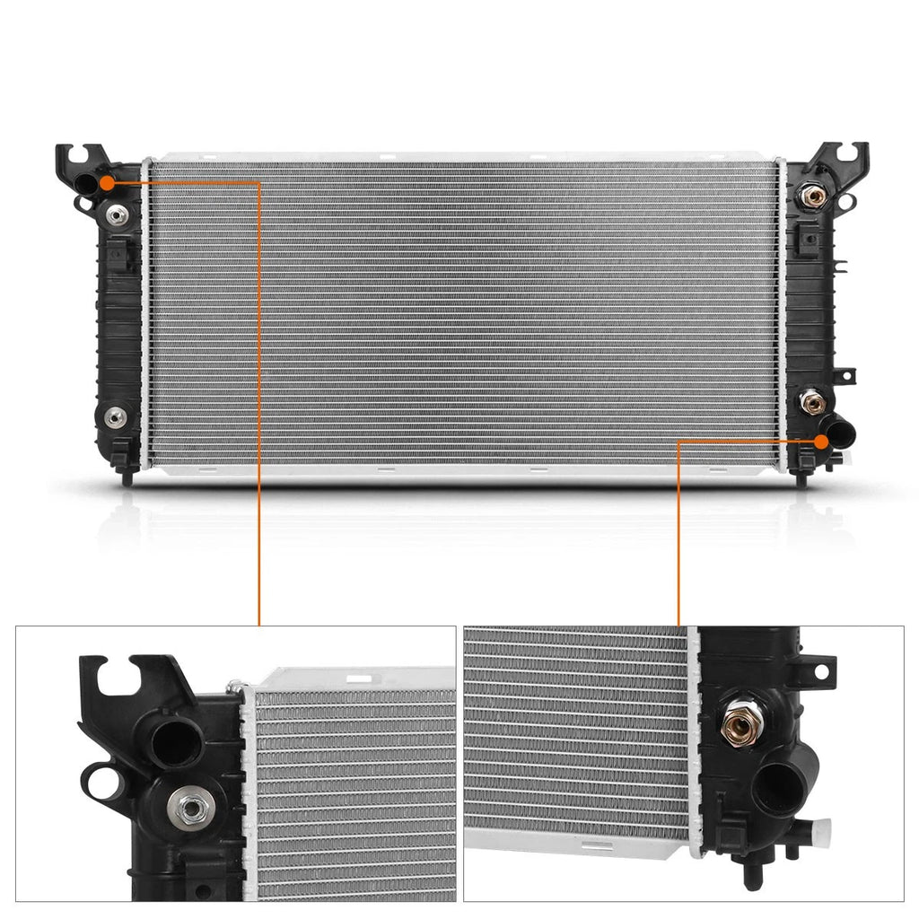 Aluminum Radiator DPI-13398 for Silverado/Sierra 1500 (2014–2016)