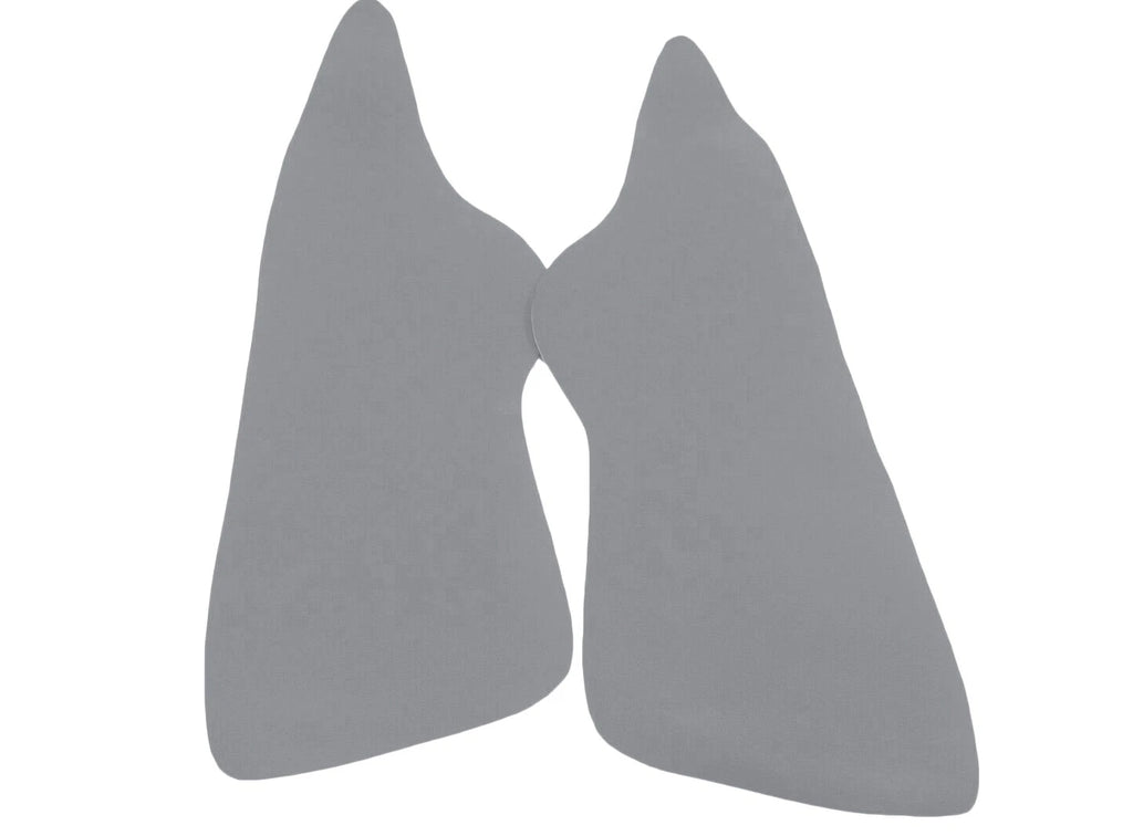 Door Panel Cover for Acura RL (1998–2003) PVC Synthetic Leather Gray