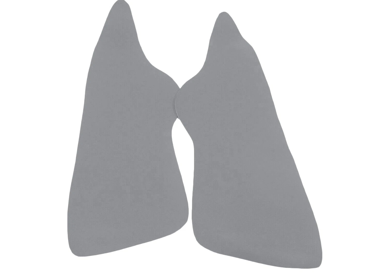 Door Panel Cover for Acura RL (1998–2003) PVC Synthetic Leather Gray